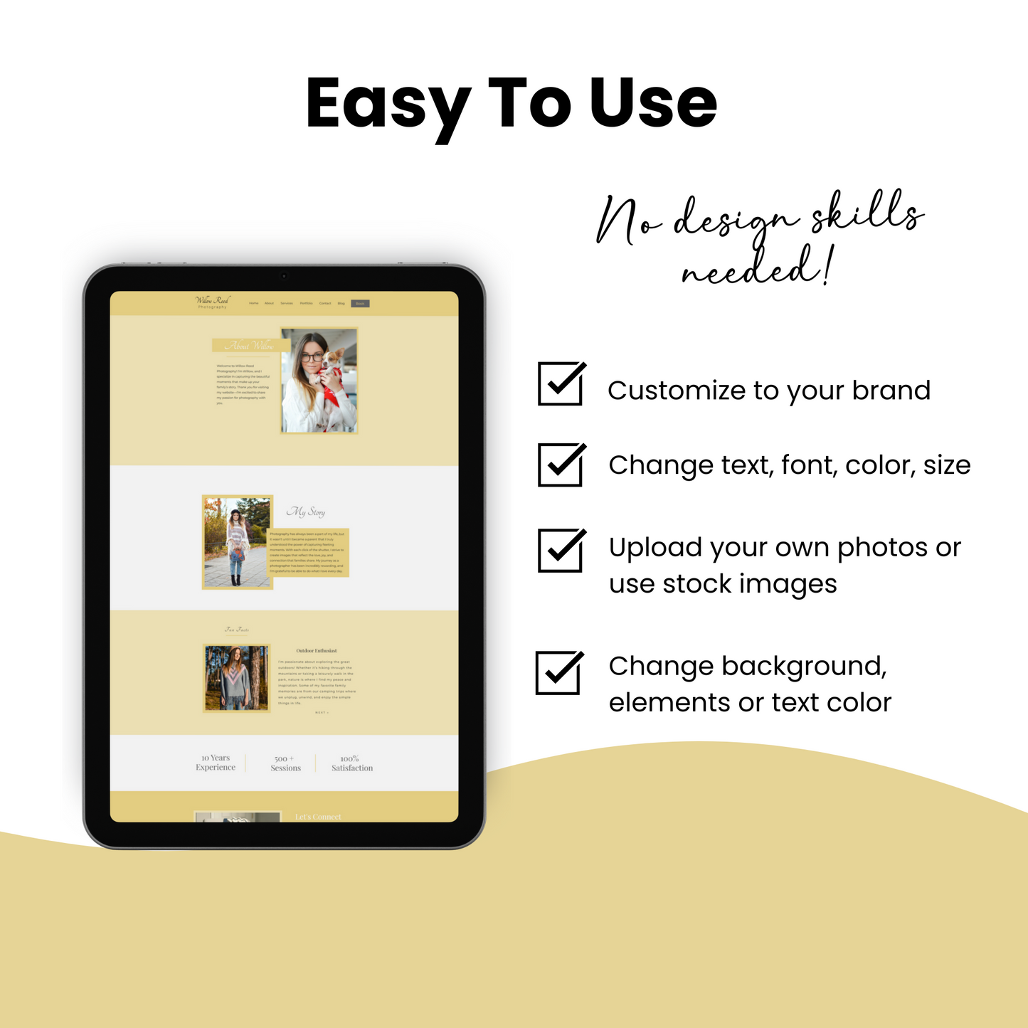 Showit Website Template for Wedding Photographer, Showit Template for Photographers, Showit Portfolio Template, Photography Website