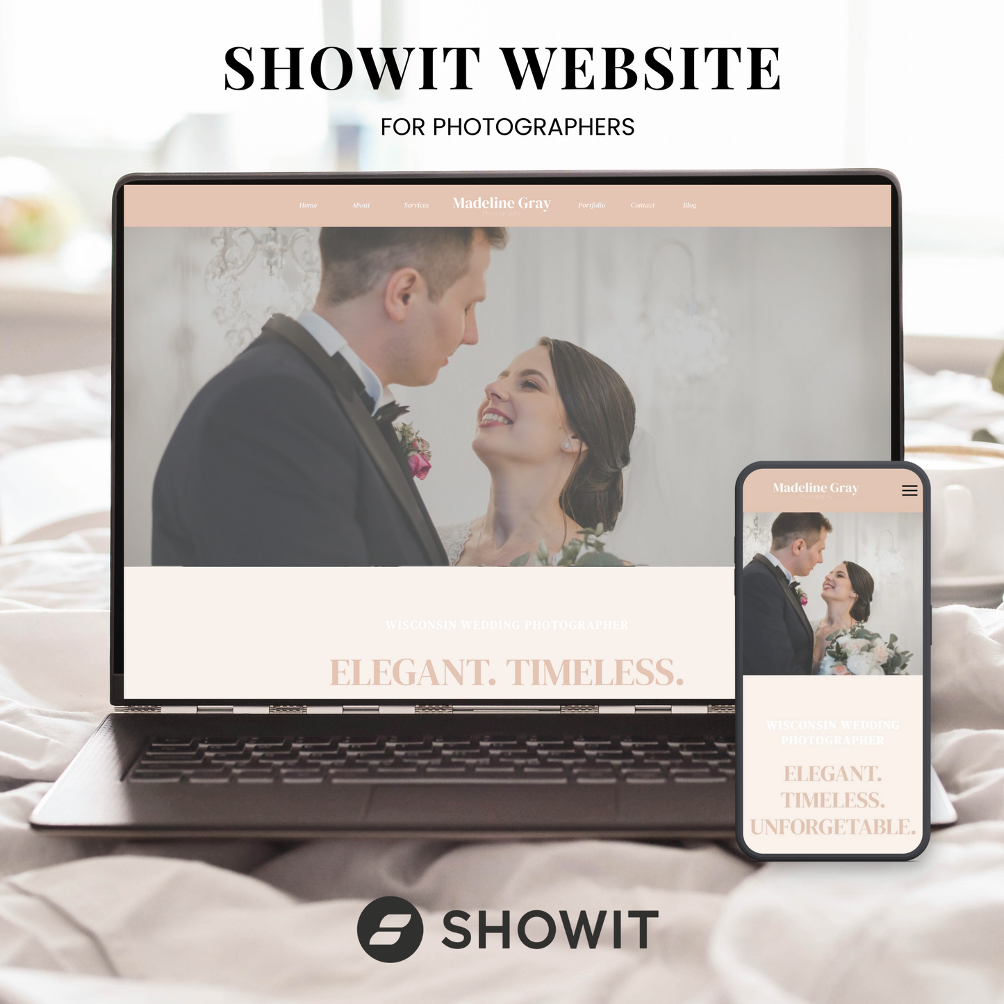 Showit Website Template for Wedding Photographer, Showit Template for Photographers, Showit Portfolio Template, Photography Website