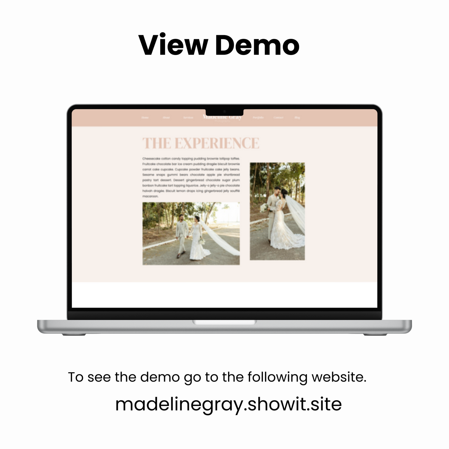 Showit Website Template for Wedding Photographer, Showit Template for Photographers, Showit Portfolio Template, Photography Website