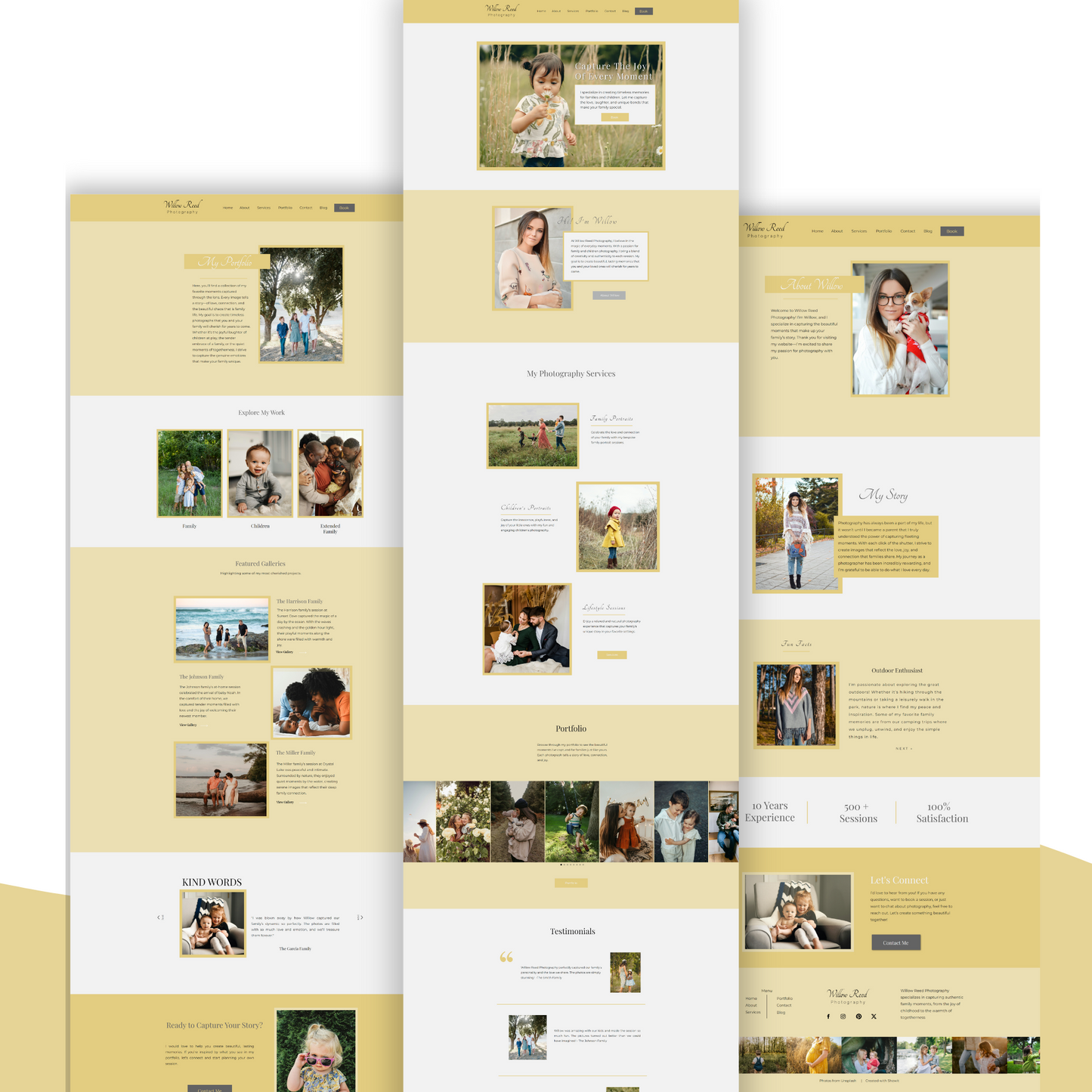 Showit Website Template for Wedding Photographer, Showit Template for Photographers, Showit Portfolio Template, Photography Website