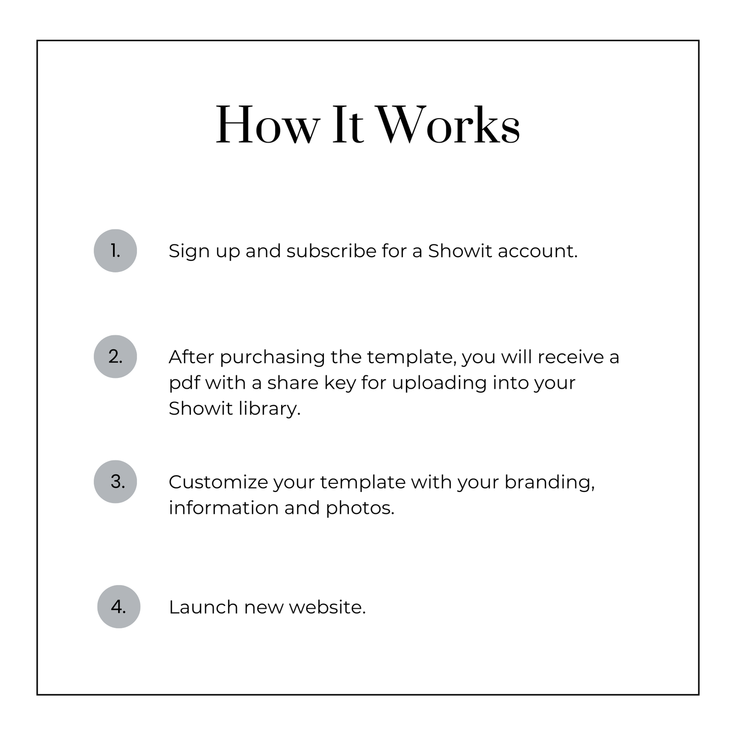 Showit Website Template for Newborn Photographers