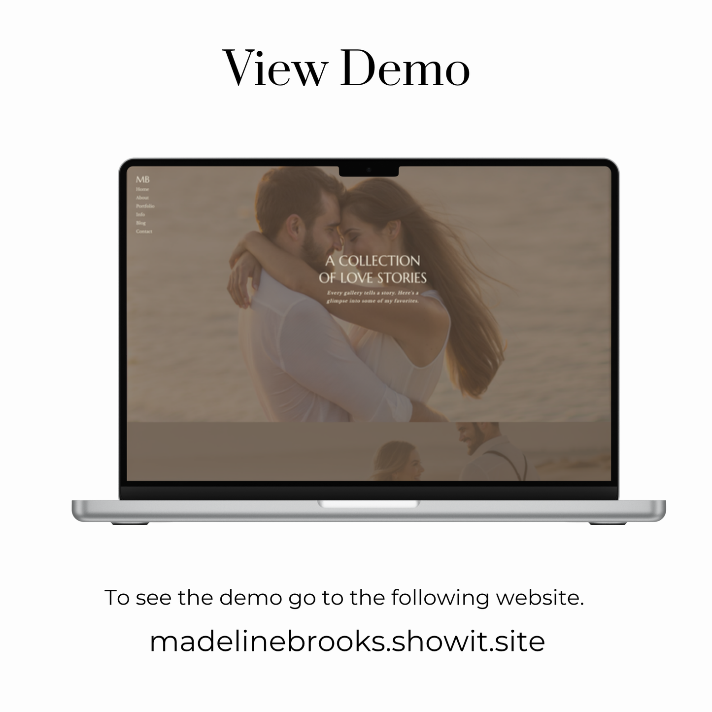 Showit Website Template | Madeline Brooks