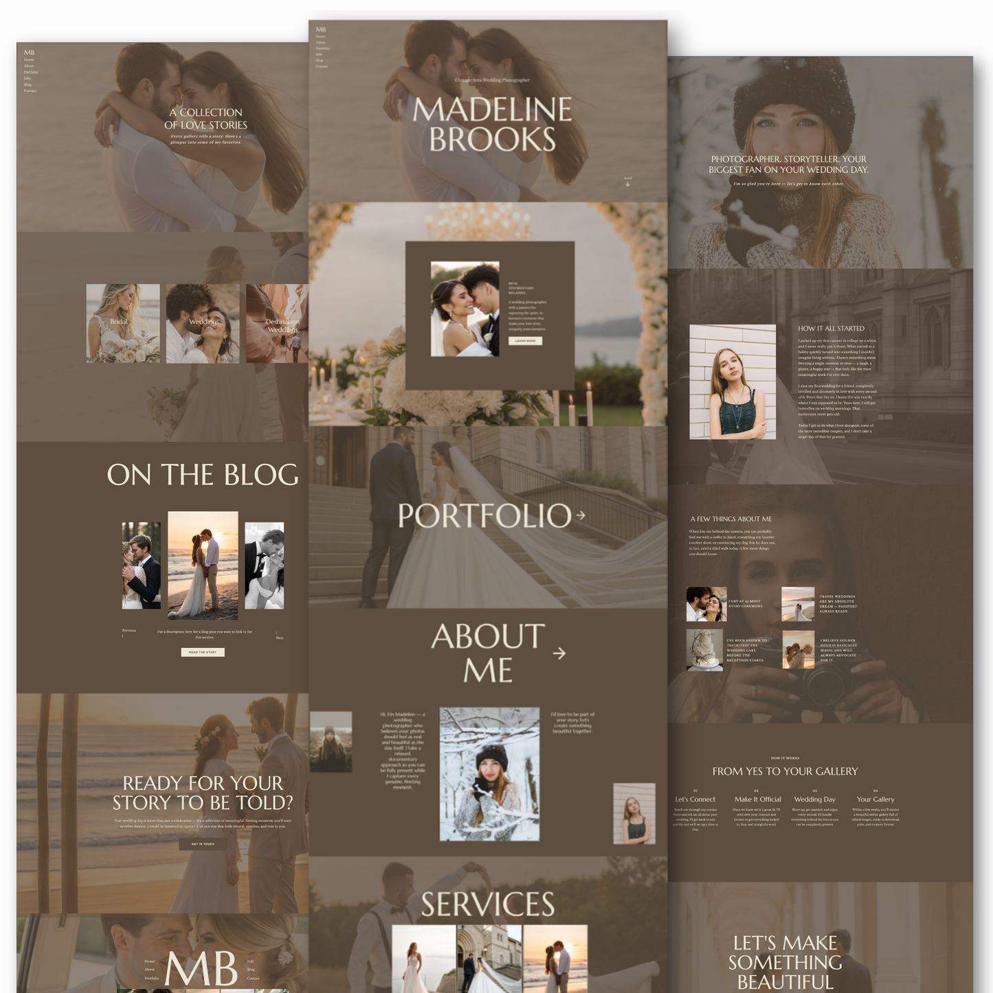 Showit Website Template | Madeline Brooks