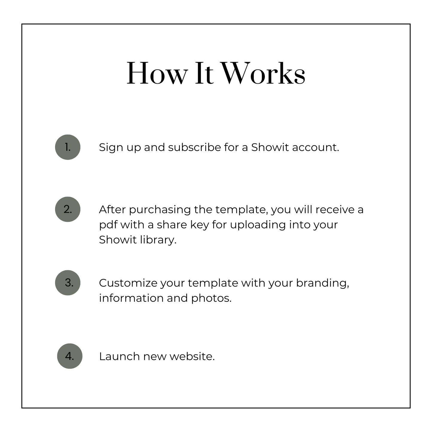 Showit Website Template | Della Bloom