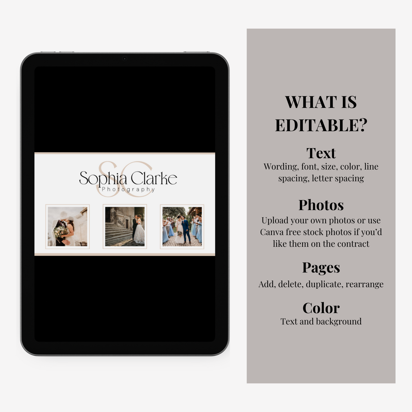 Photographer Business Card Template