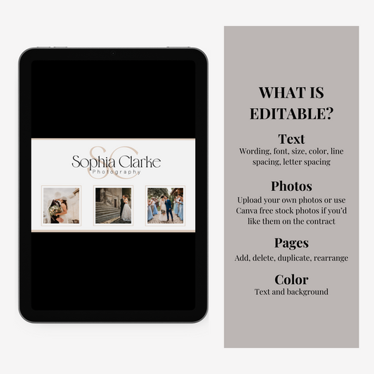 Photographer Business Card Template