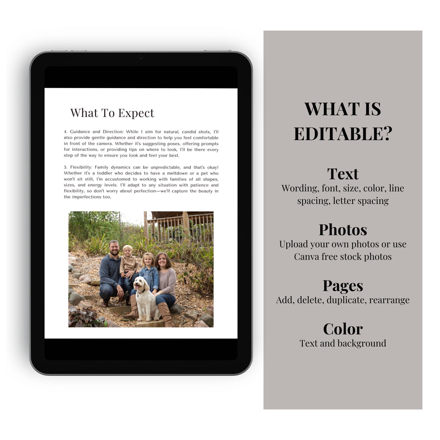 Family Photography Session Guide