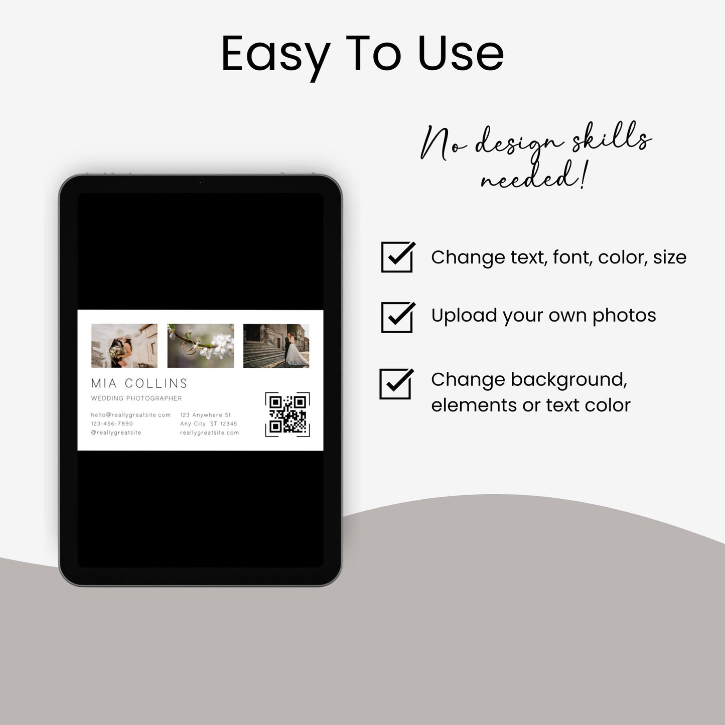 Photographer Branding Bundle, Photography Branding Kit, Photography Business Templates, Photography Logo, Business Card, Price List