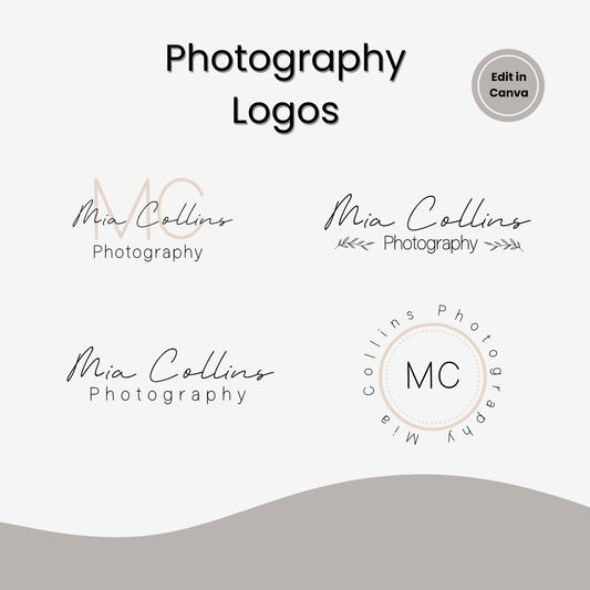 Photographer Logo, Photography Logo Design Template, Photographer Watermark Design Template, Signature Logo, Watermark Logo, Logo Template