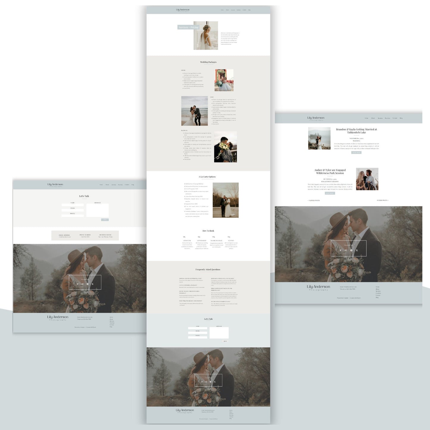 Showit Website Template for Wedding Photographer, Showit Template for Photographers, Showit Portfolio Template, Photography Website